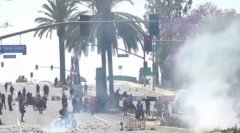 美国洛杉矶骚乱有多严重?洛杉矶抗议人数不降反升
